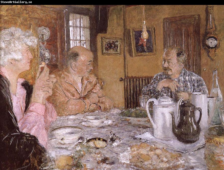 Edouard Vuillard Breakfast